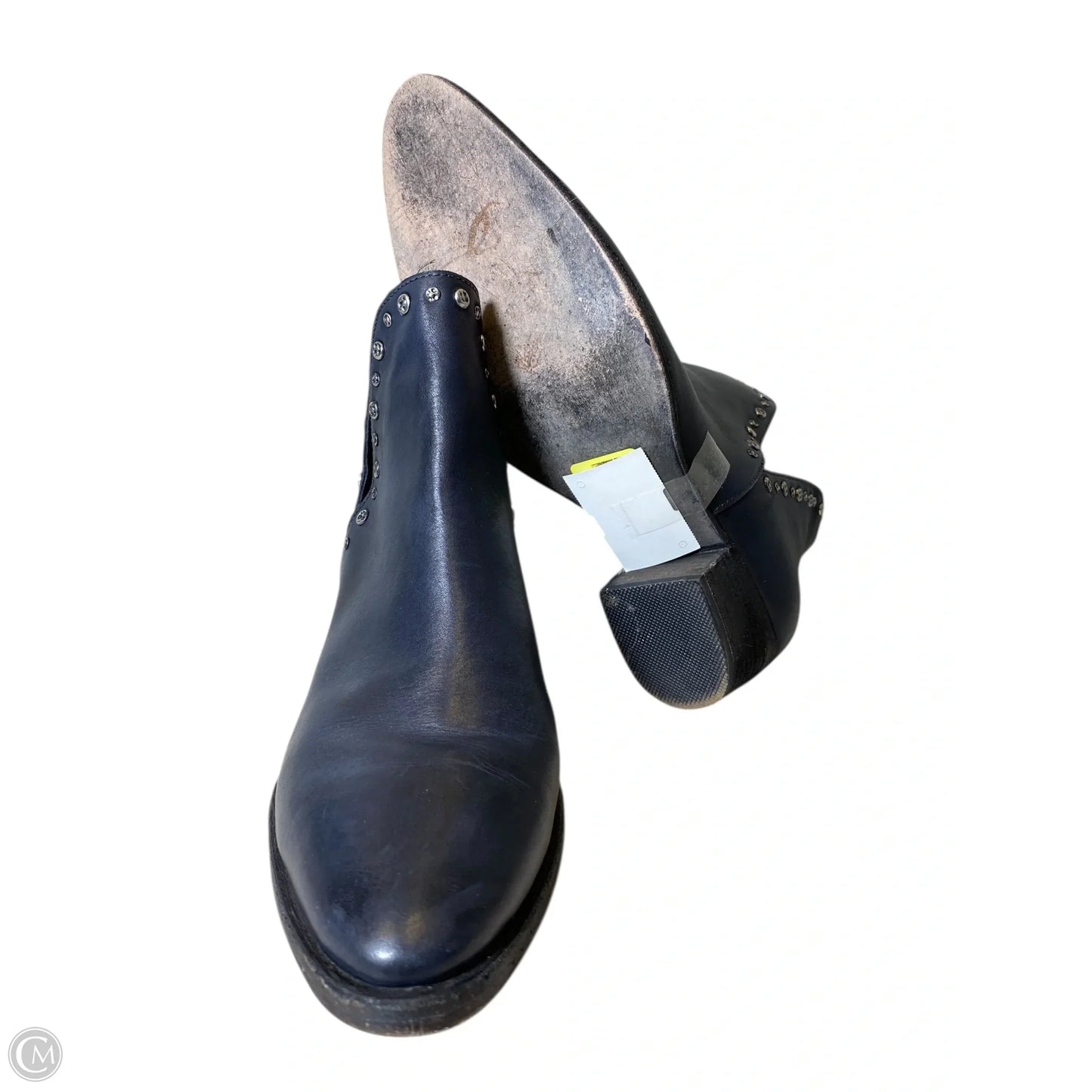 Boots Ankle Heels By Free People In Navy, Size: 9