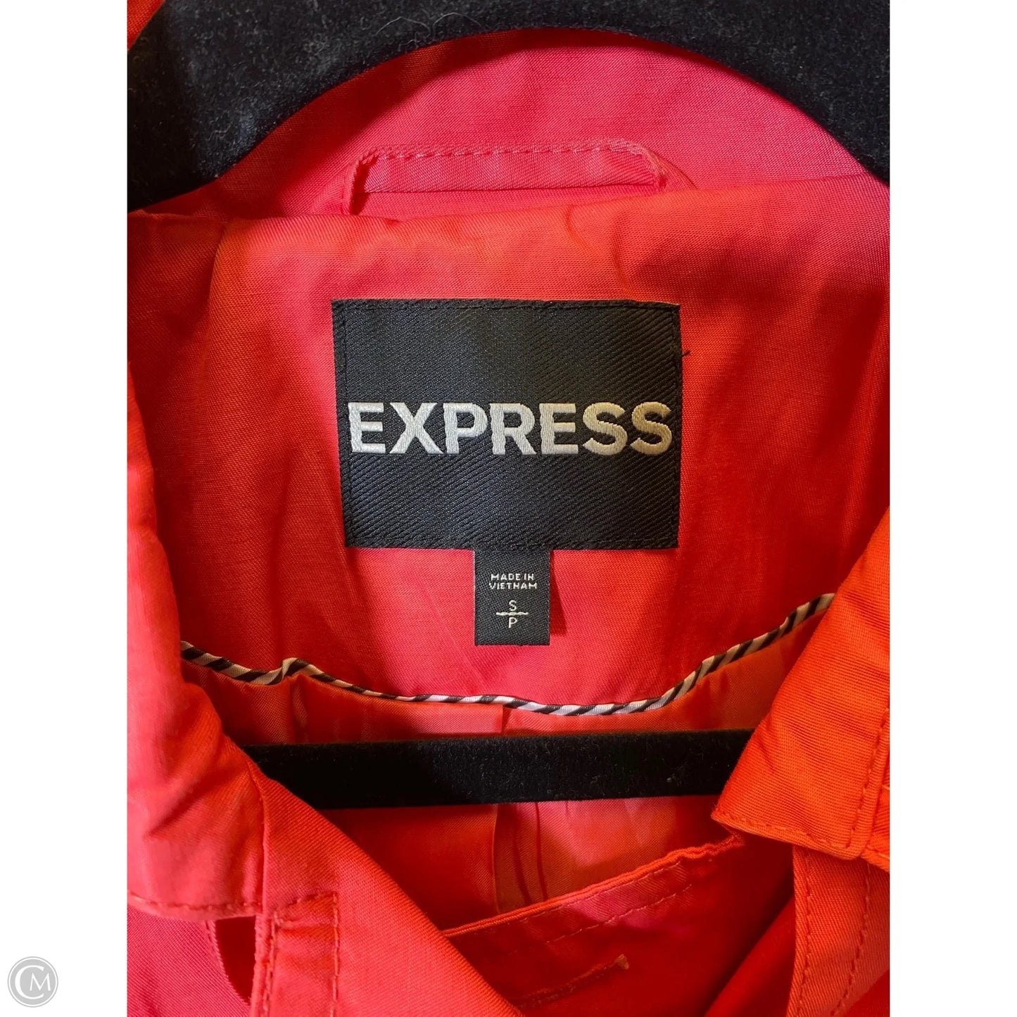 Jacket Utility By Express In Coral, Size: S