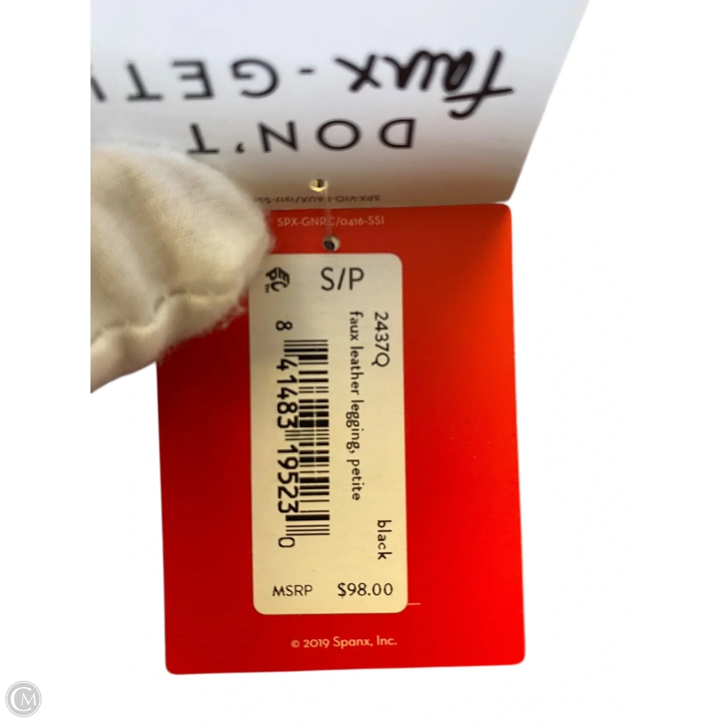 Pants Leggings By Spanx In Black, Size: S