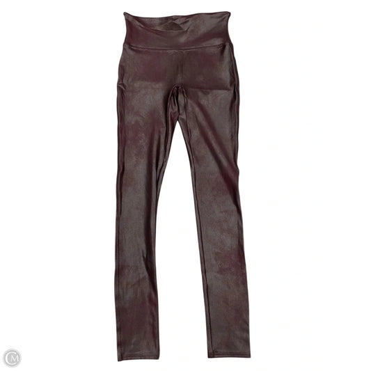 Pants Leggings By Spanx In Maroon, Size: S