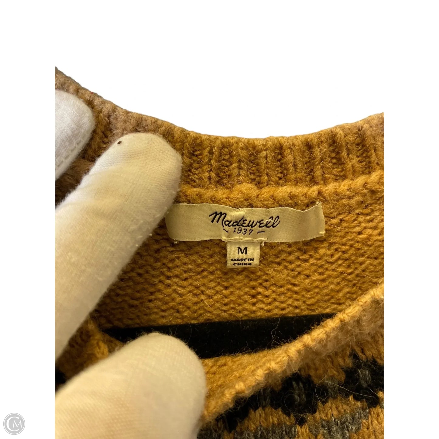 Sweater By Madewell In Multi-colored, Size: M