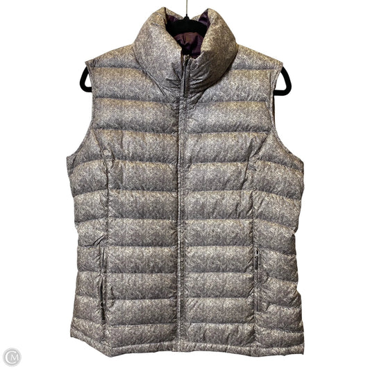 Vest Puffer & Quilted By Weatherproof In Multi-colored, Size: L