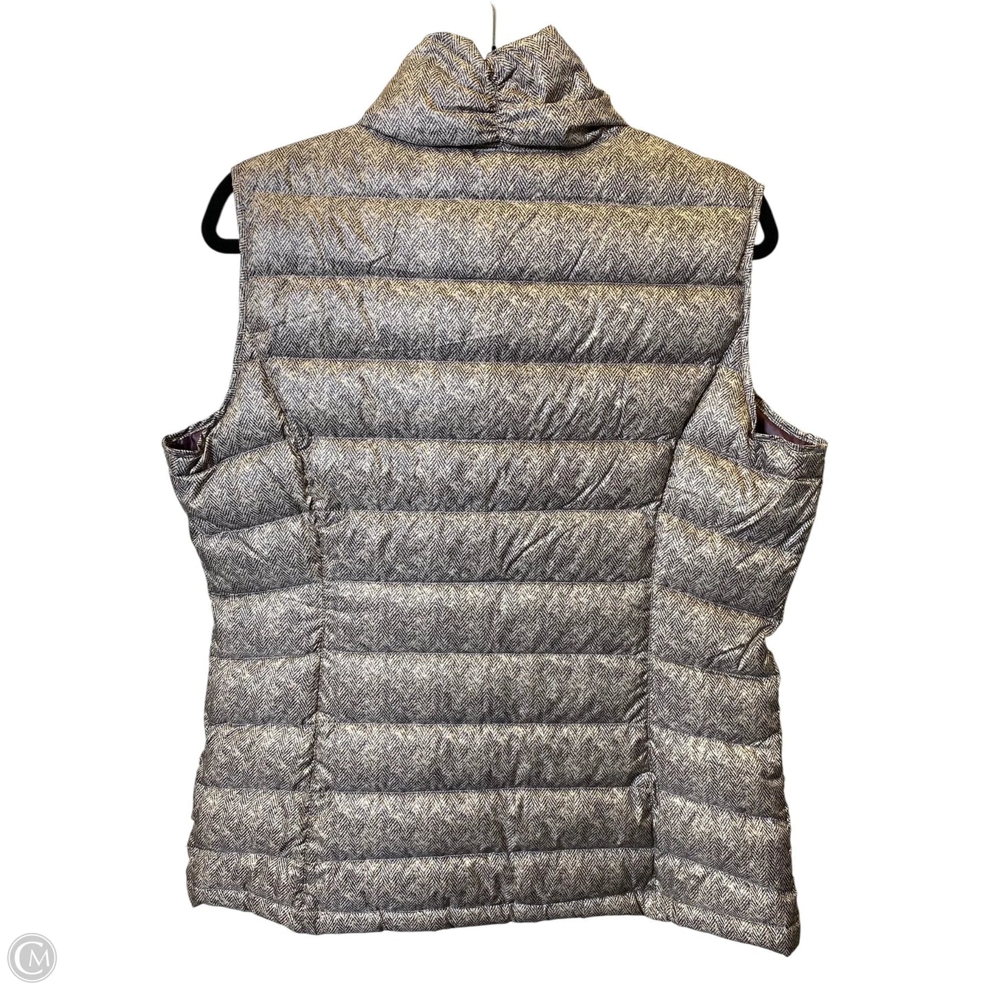 Vest Puffer & Quilted By Weatherproof In Multi-colored, Size: L