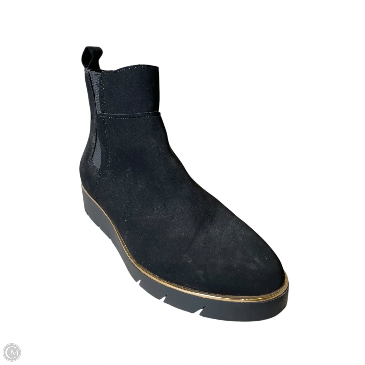 Boots Ankle Flats By Clothes Mentor In Black, Size: 7