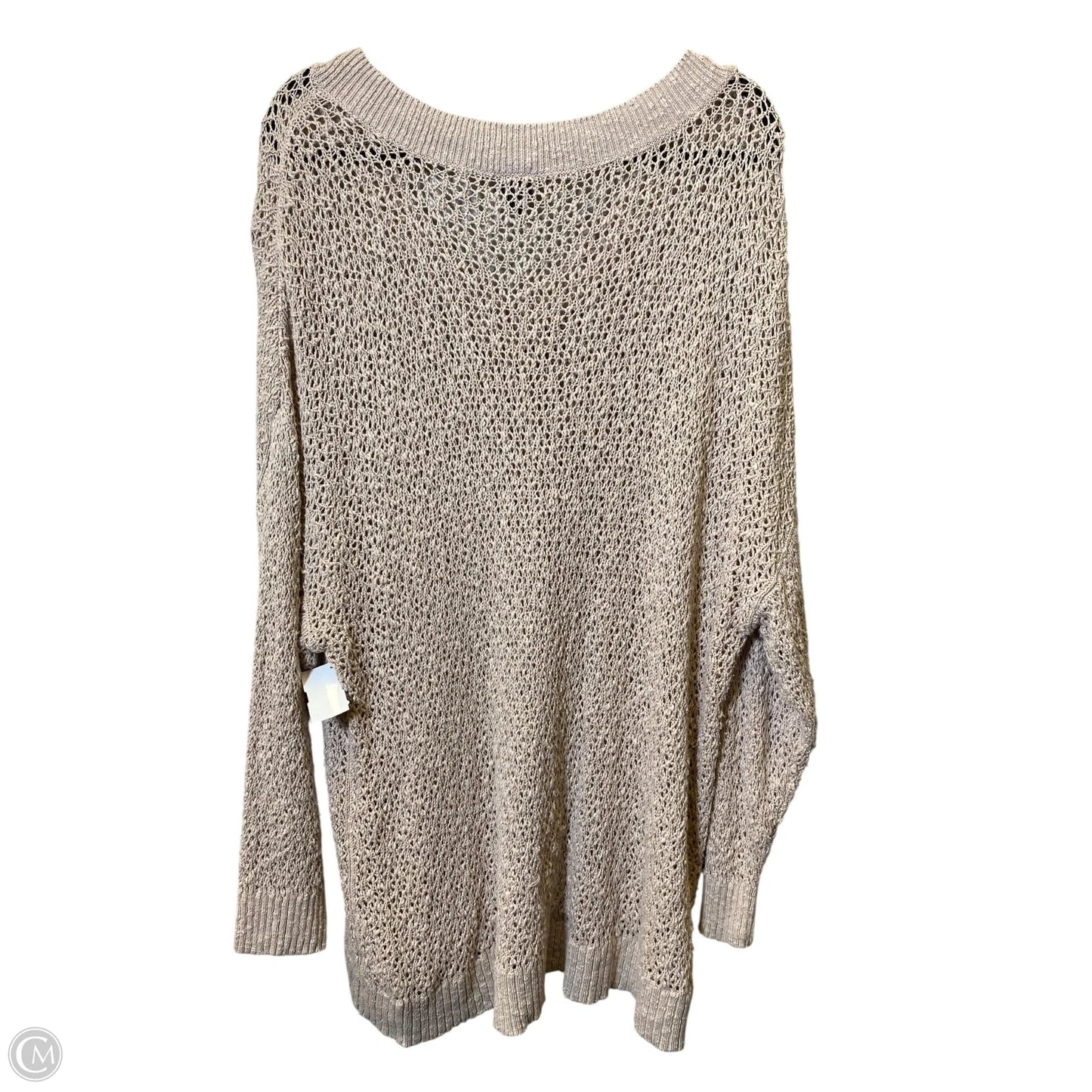 Dress Sweater By Torrid In Beige, Size: 3x
