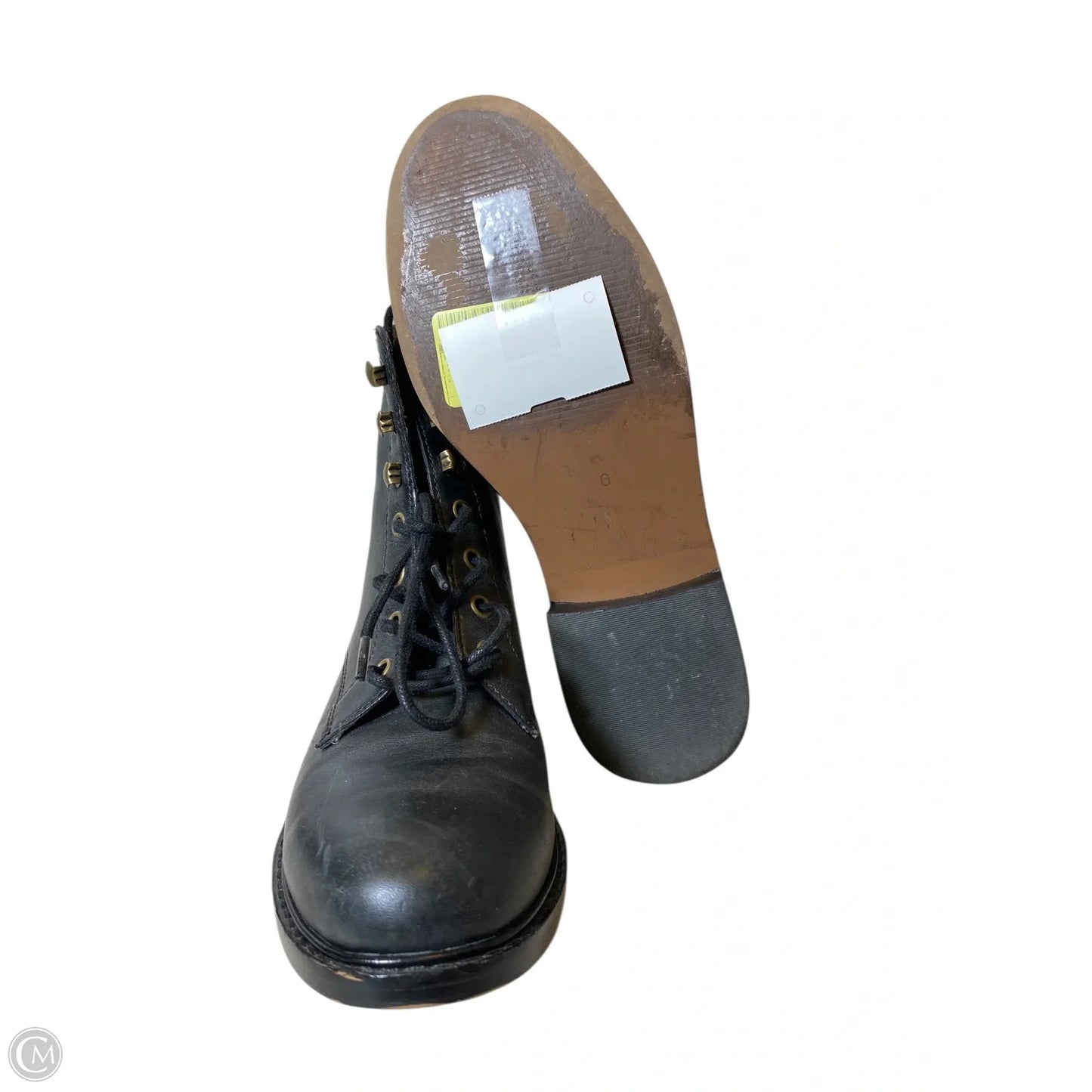 Boots Ankle Flats By Madewell In Black, Size: 6