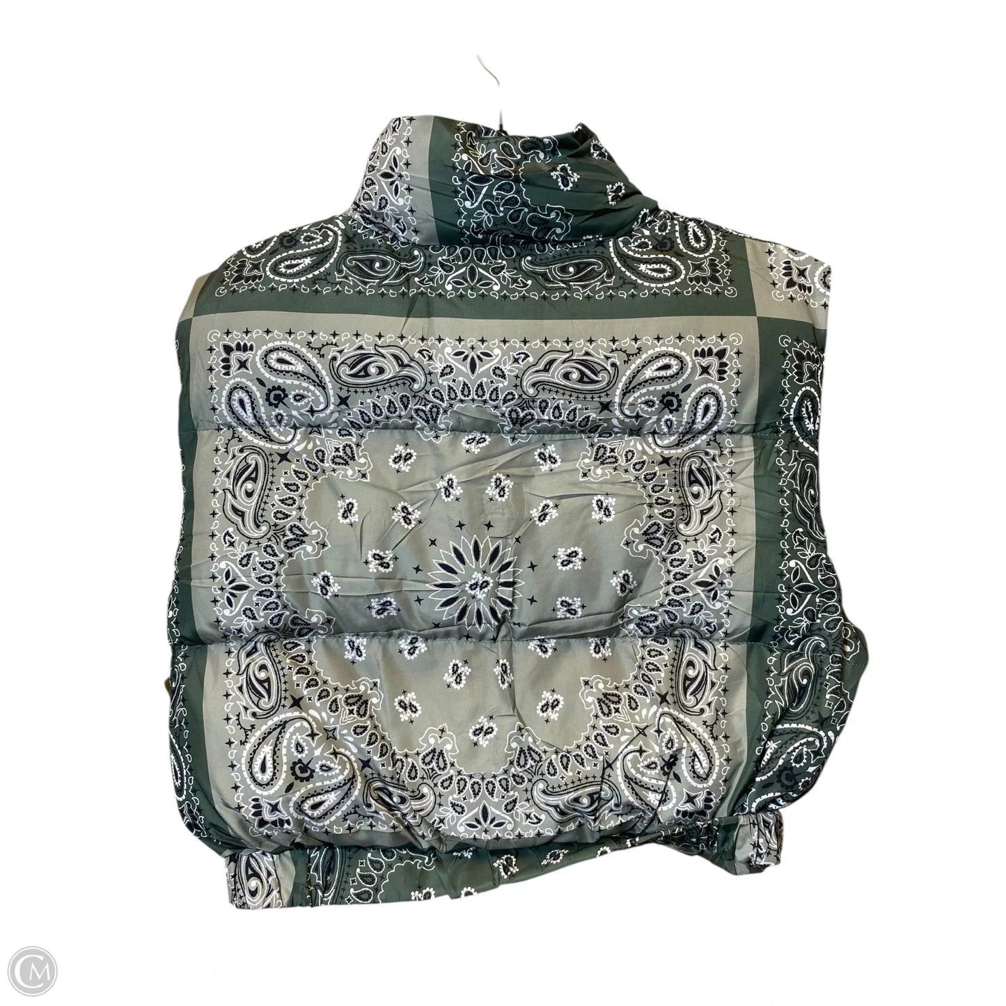 Vest Puffer & Quilted By Clothes Mentor In Multi-colored, Size: M