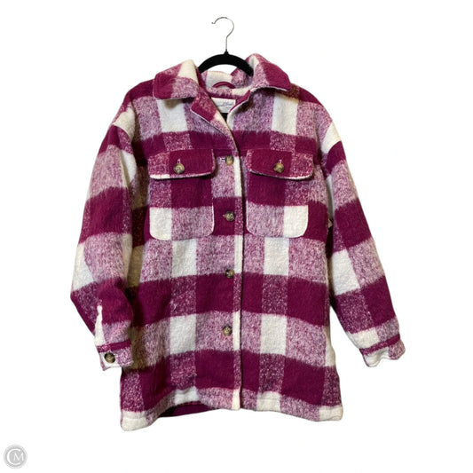 Jacket Other By Universal Thread In Plaid Pattern, Size: M