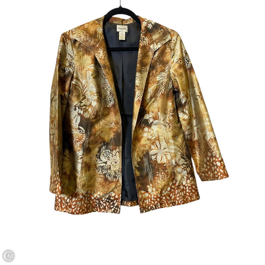 Jacket Other By Chicos In Multi-colored, Size: S