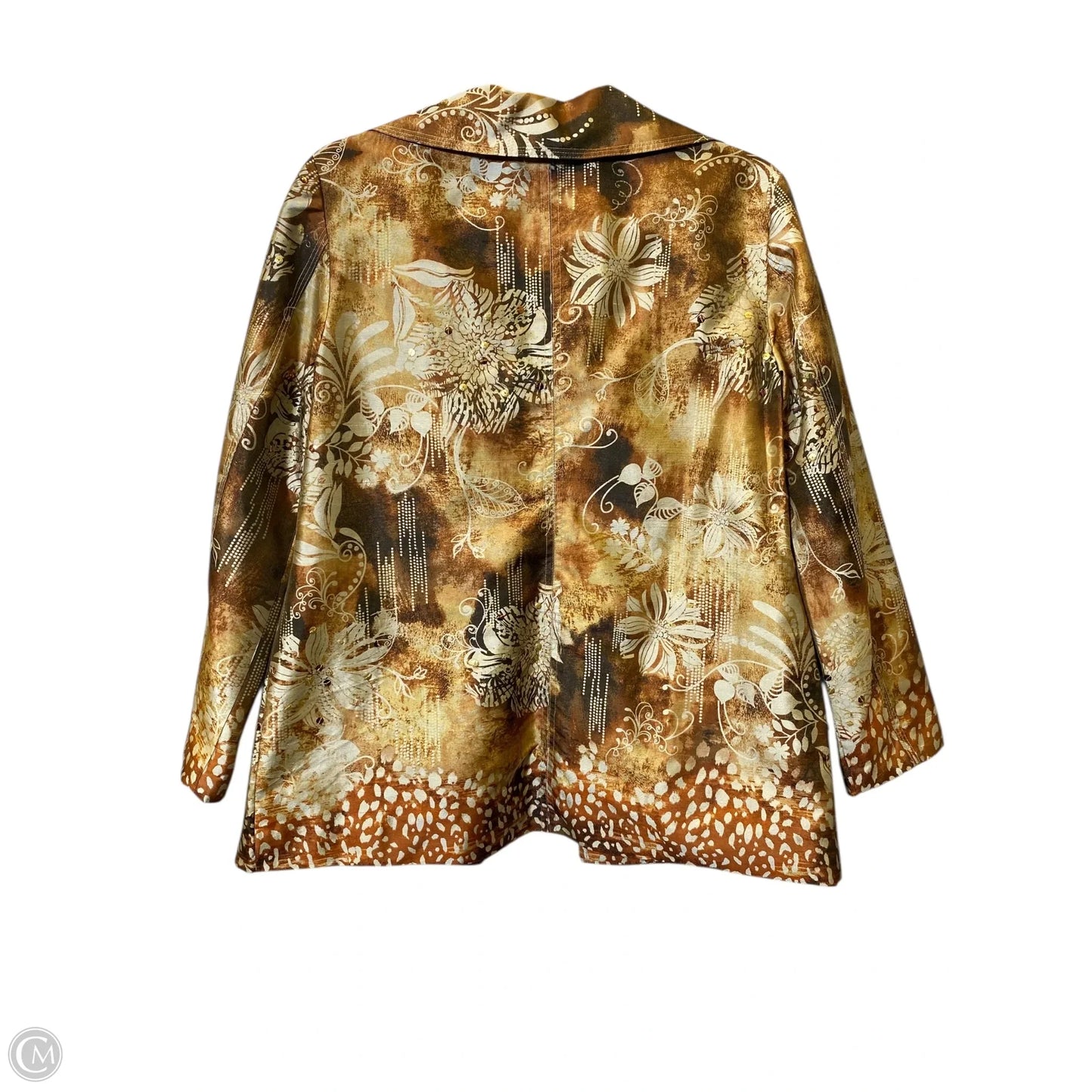 Jacket Other By Chicos In Multi-colored, Size: S