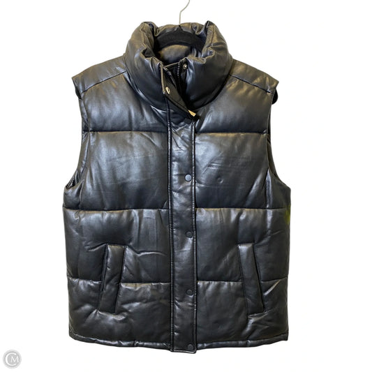 Vest Puffer & Quilted By Marc New York In Black, Size: M