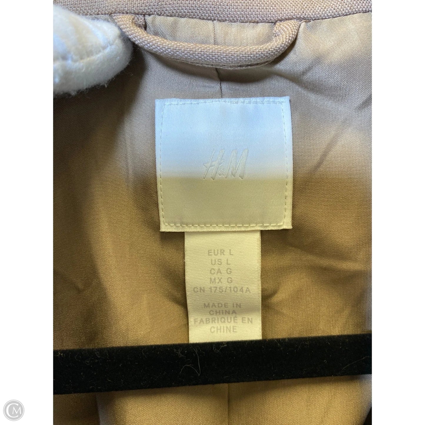 Blazer By H&m In Brown, Size: L