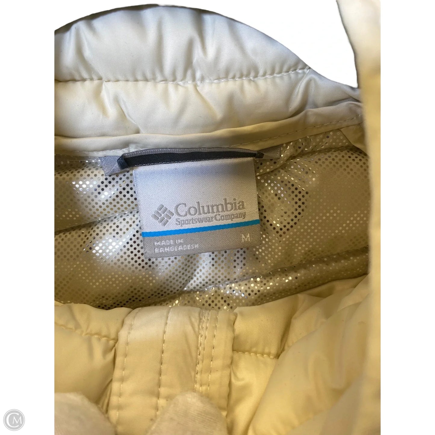 Vest Puffer & Quilted By Columbia In Cream, Size: M