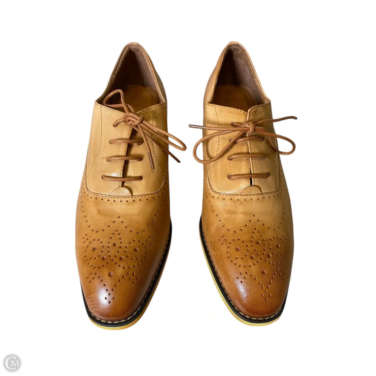 Shoes Flats By Clothes Mentor In Brown, Size: 11.5