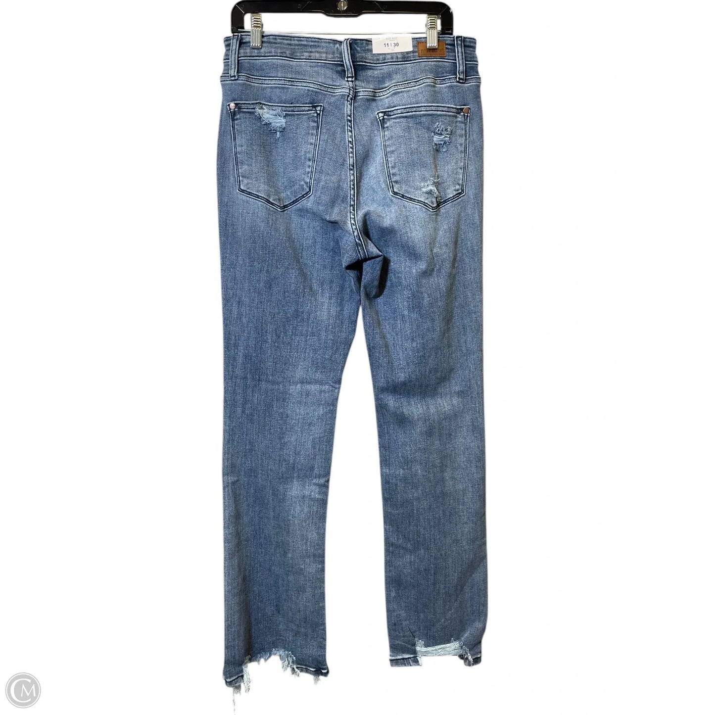 Jeans Straight By Judy Blue In Blue Denim, Size: 10