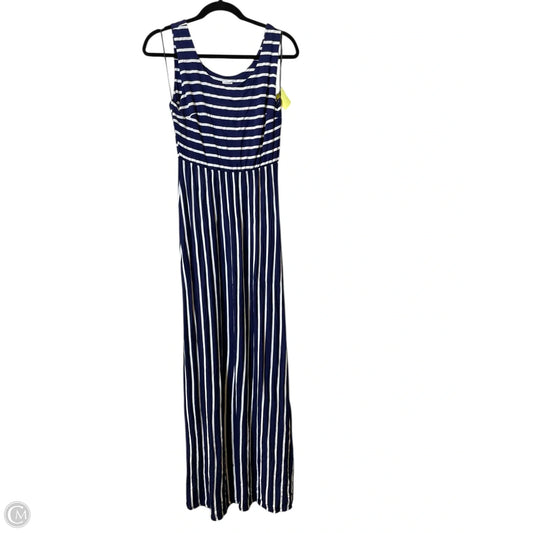 Dress Casual Maxi By Kaileigh In Striped Pattern, Size: M