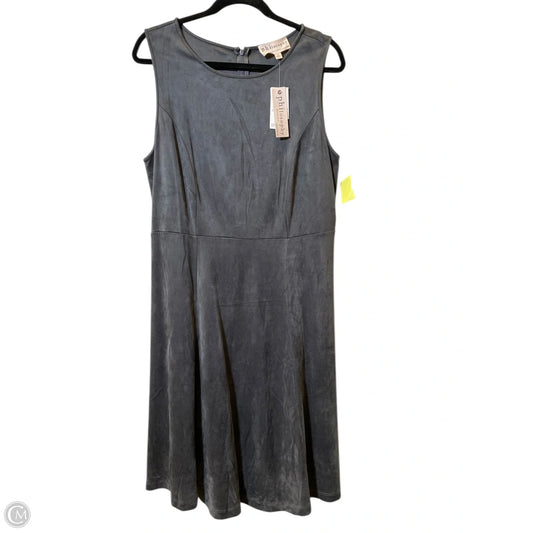 Dress Casual Midi By Philosophy In Grey, Size: L