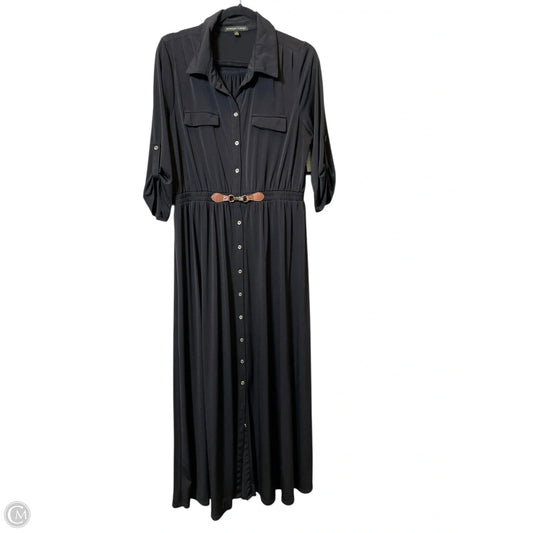 Dress Casual Maxi By Always Indigo In Black, Size: 1x