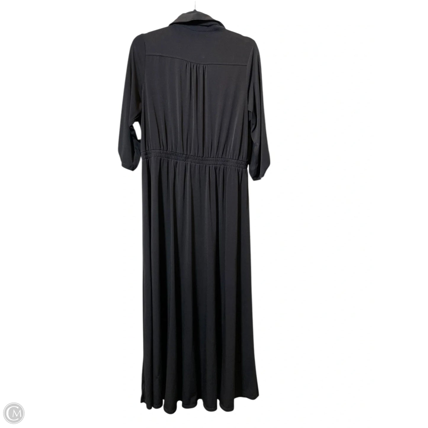 Dress Casual Maxi By Always Indigo In Black, Size: 1x
