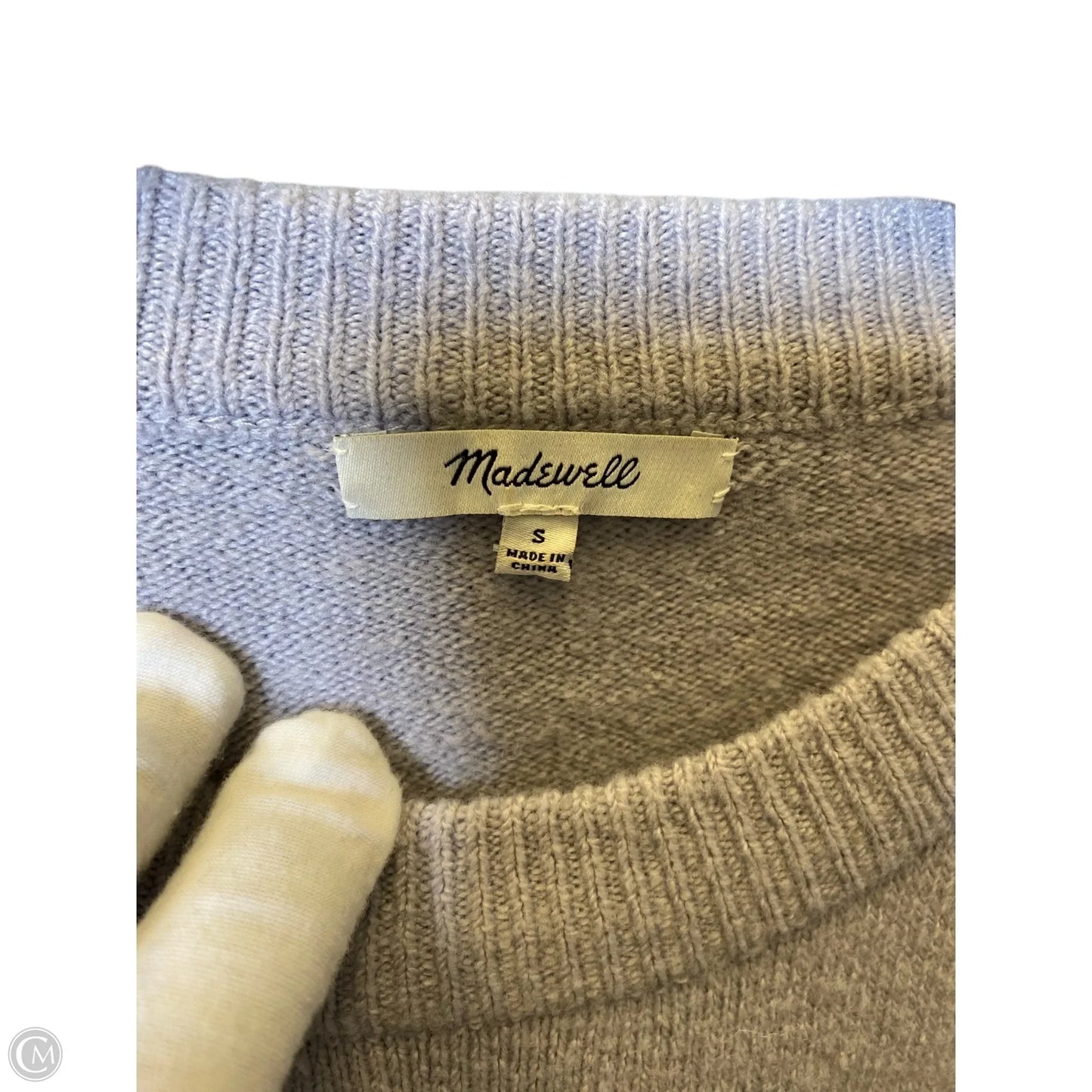 Sweater By Madewell In Purple, Size: S