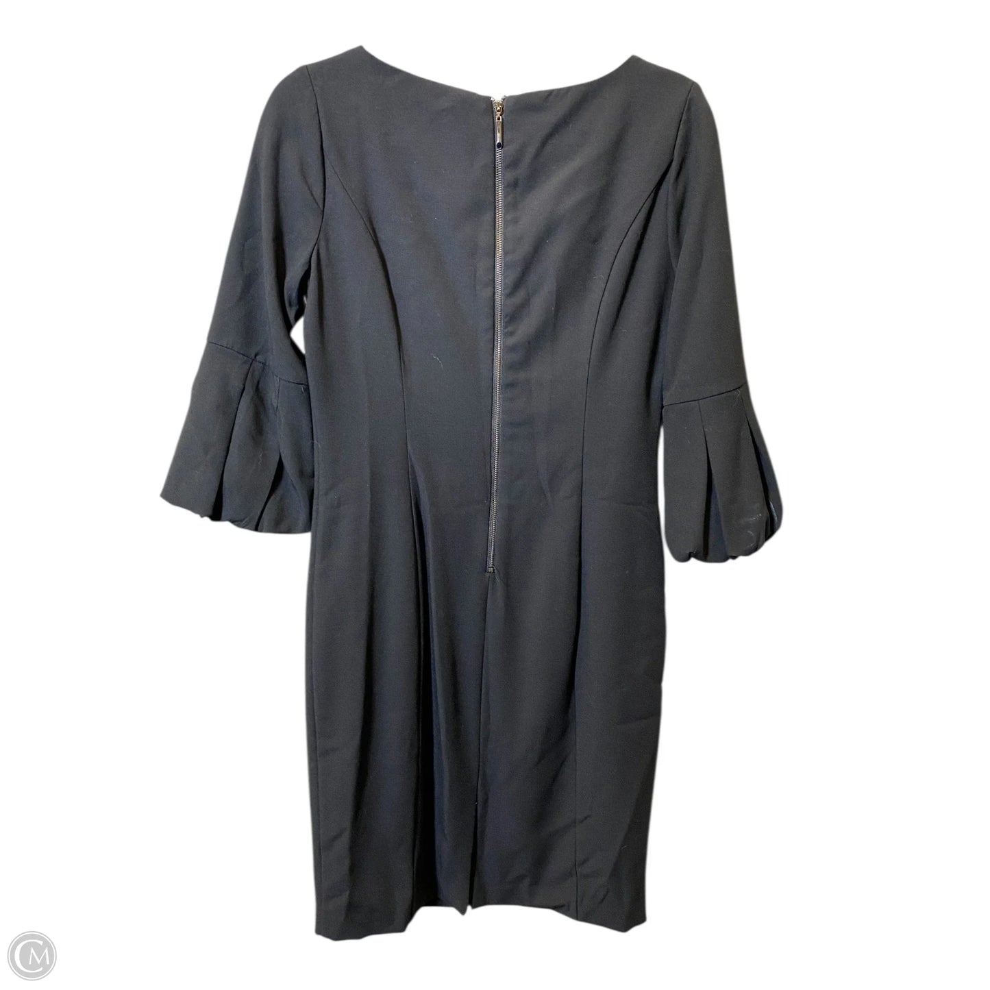 Dress Casual Midi By White House Black Market In Black, Size: S