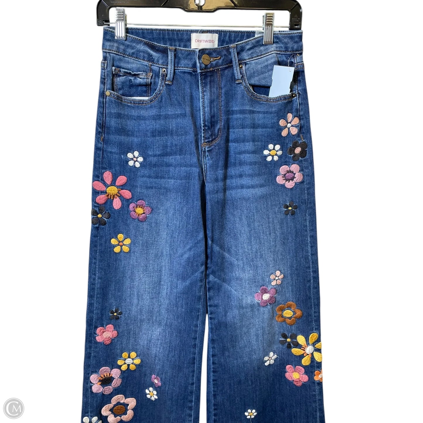 Jeans Wide Leg By Driftwood In Multi-colored, Size: 2