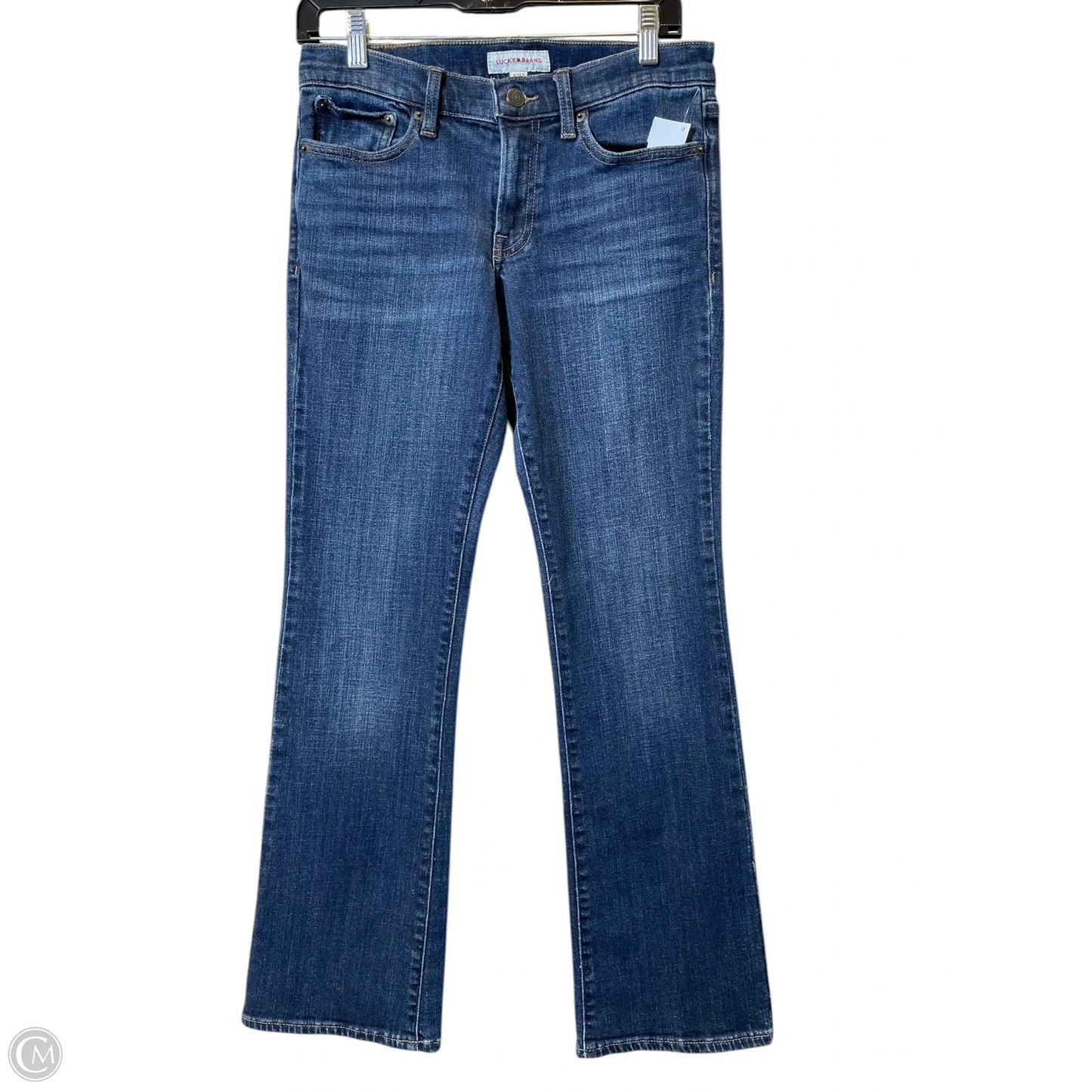 Jeans Boot Cut By Lucky Brand In Blue Denim, Size: 4