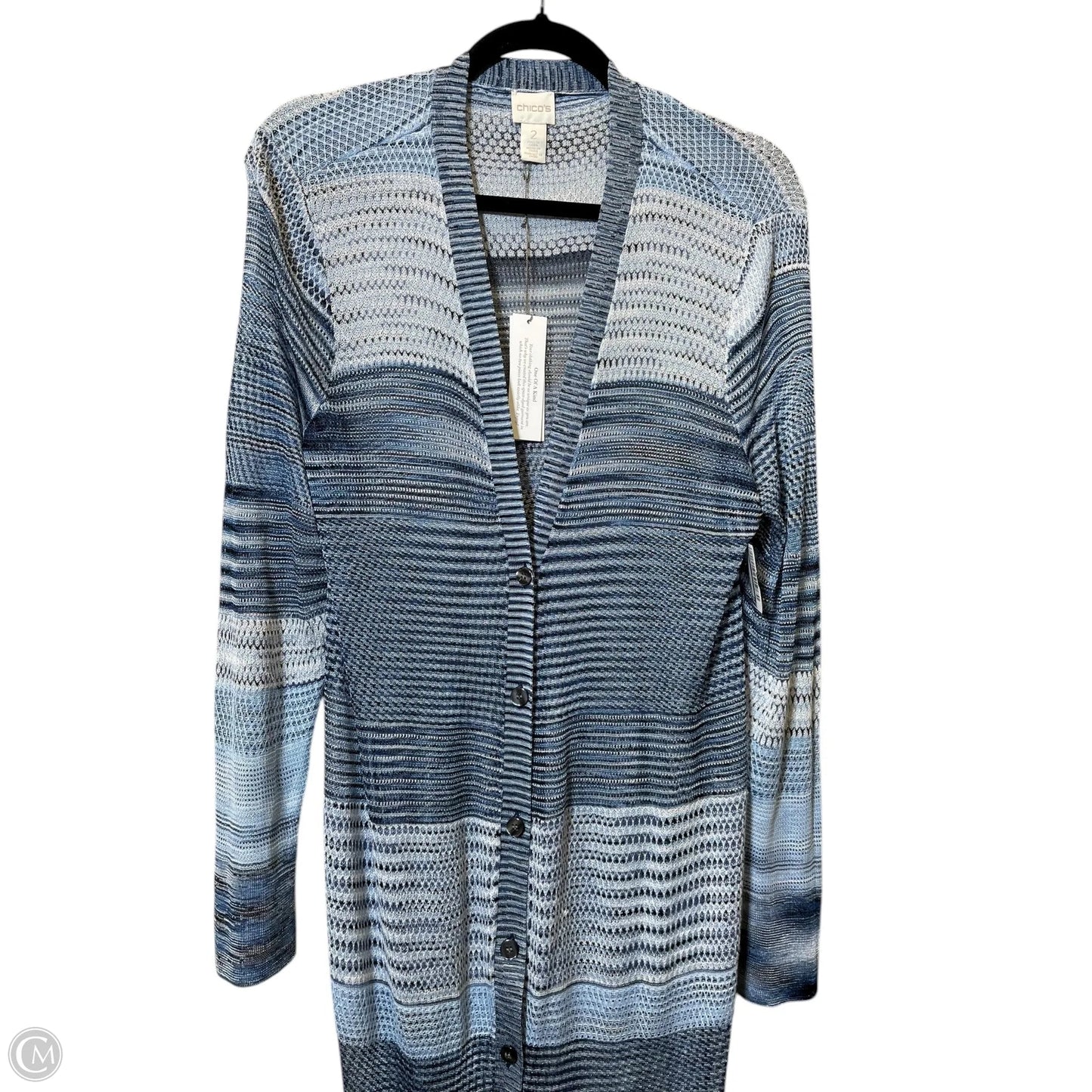 Kimono By Chicos In Blue, Size: L