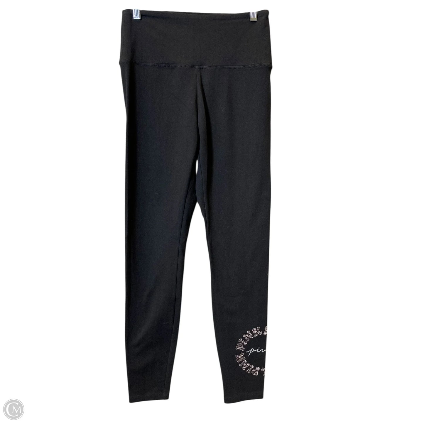 Athletic Leggings By Pink In Black, Size: M