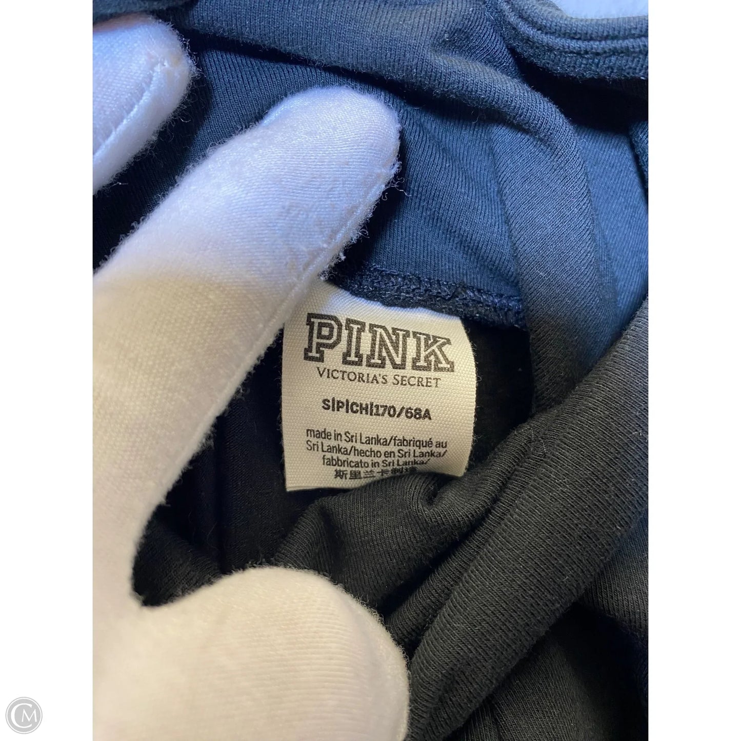 Athletic Leggings By Pink In Black, Size: S