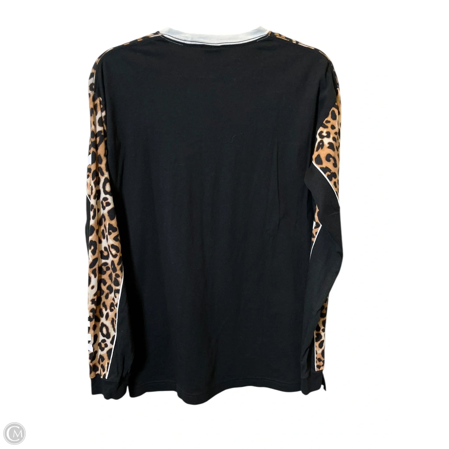 Top Long Sleeve By Pink In Animal Print, Size: S