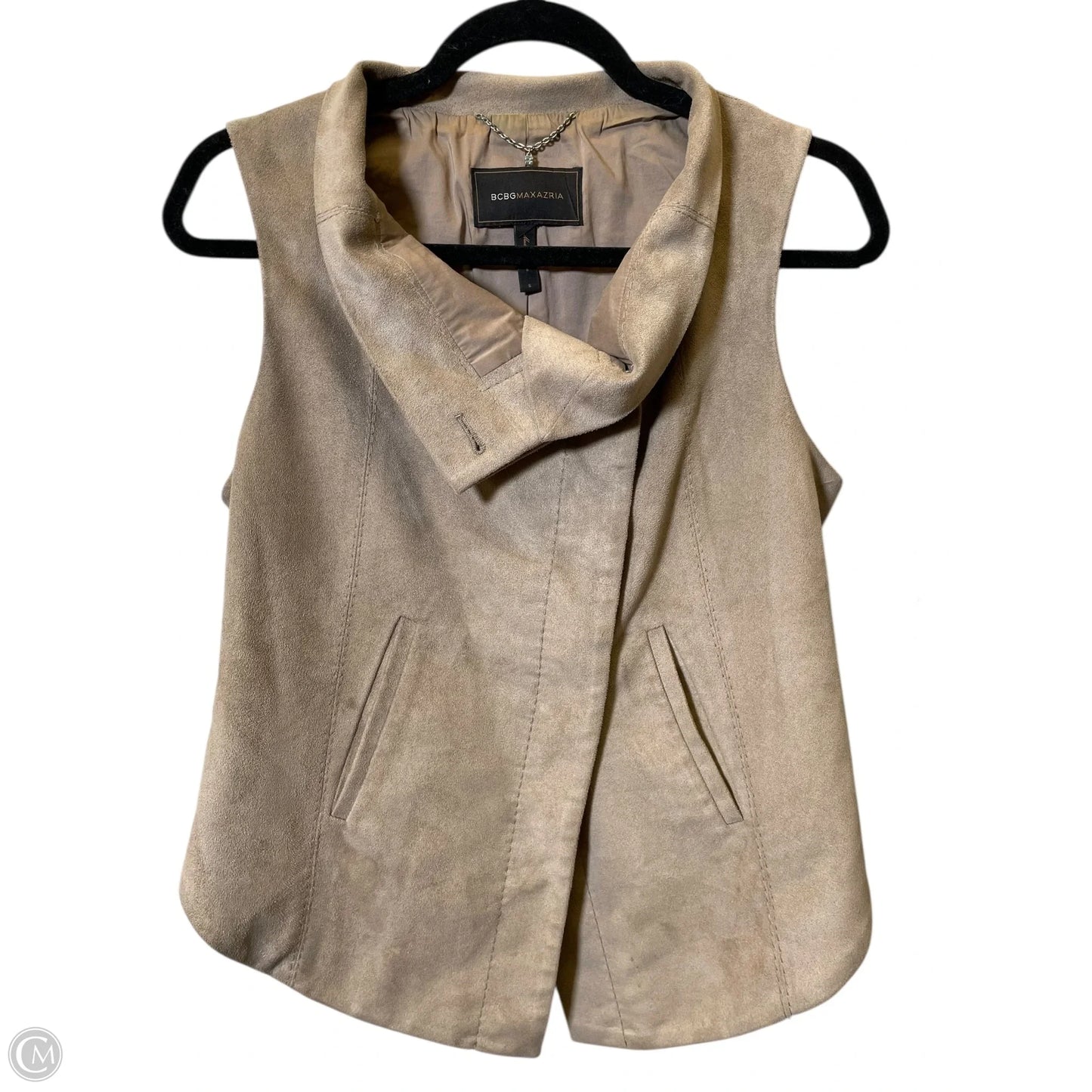 Vest Other By Bcbg In Beige, Size: S