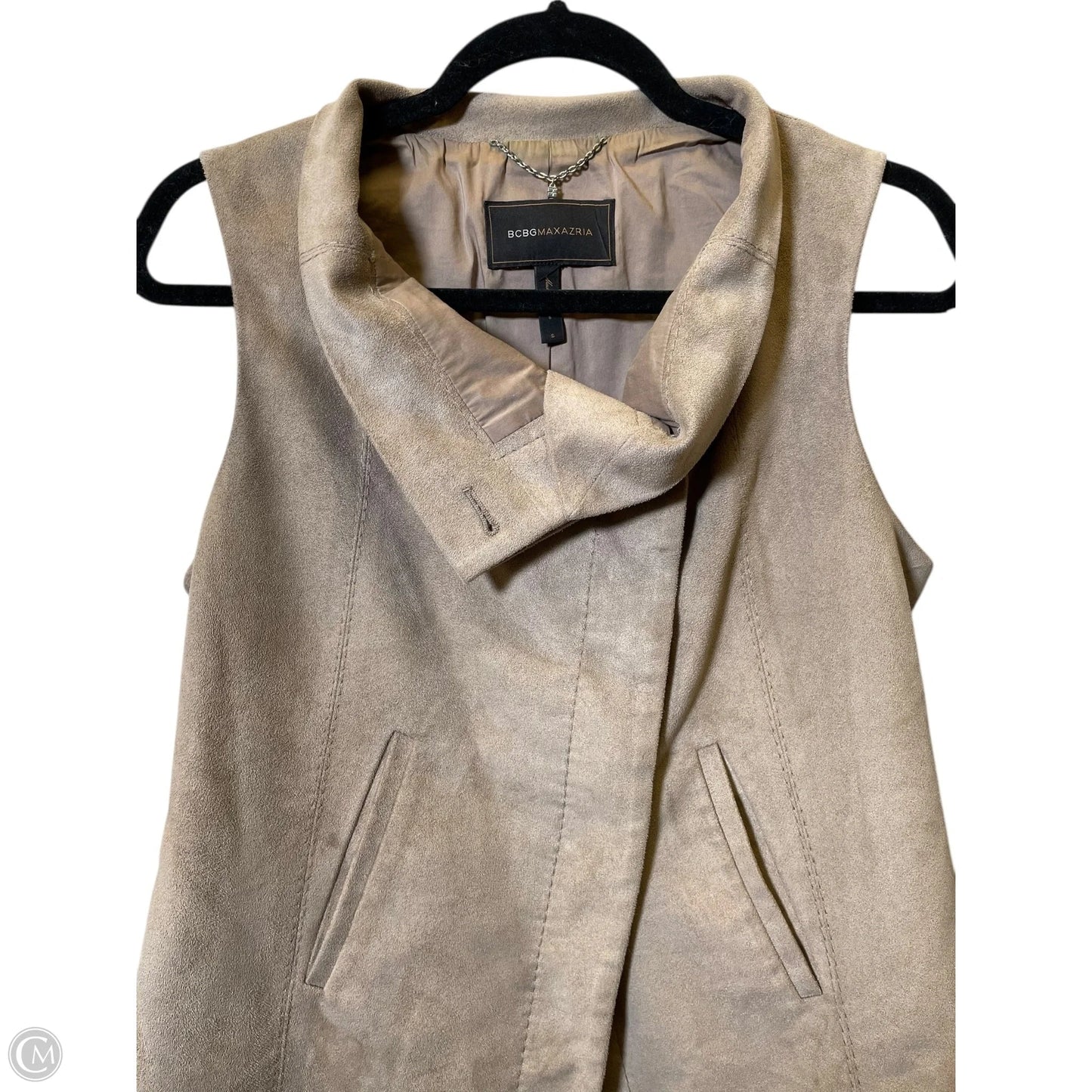 Vest Other By Bcbg In Beige, Size: S