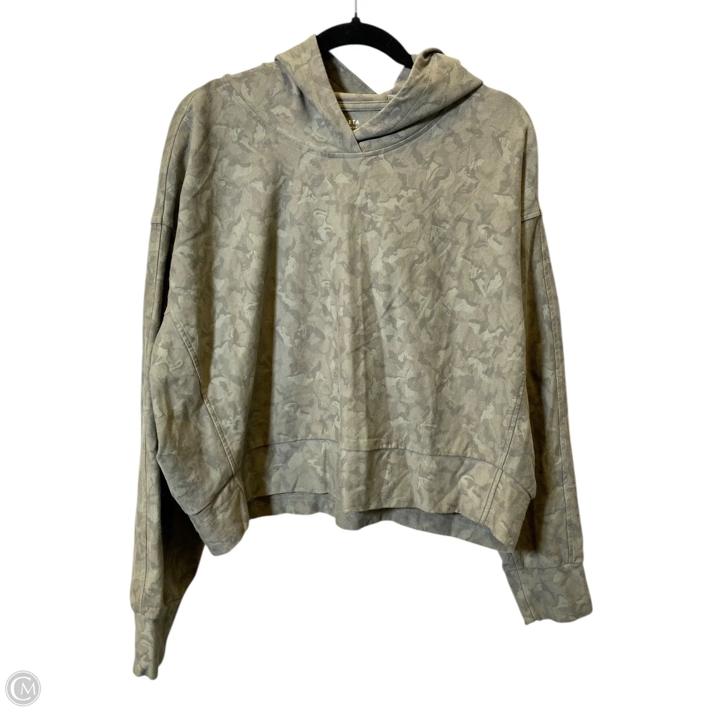 Athletic Sweatshirt Hoodie By Athleta In Camouflage Print, Size: Xl