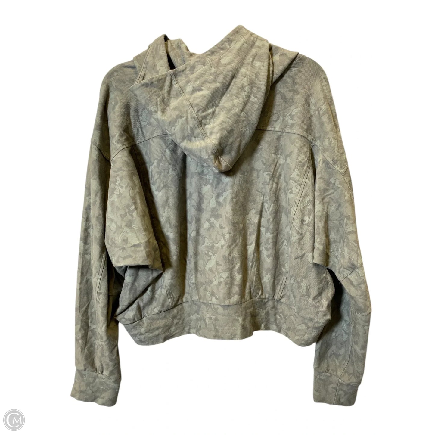 Athletic Sweatshirt Hoodie By Athleta In Camouflage Print, Size: Xl
