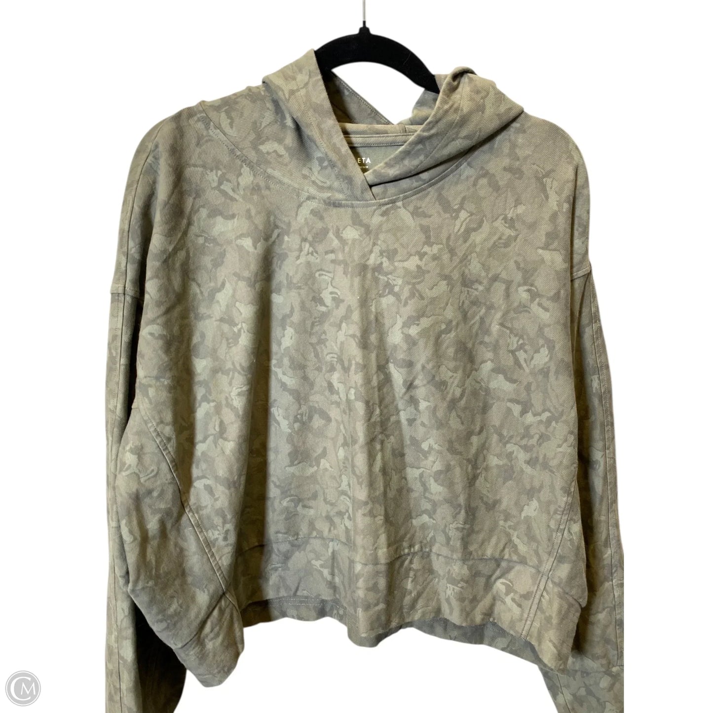 Athletic Sweatshirt Hoodie By Athleta In Camouflage Print, Size: Xl