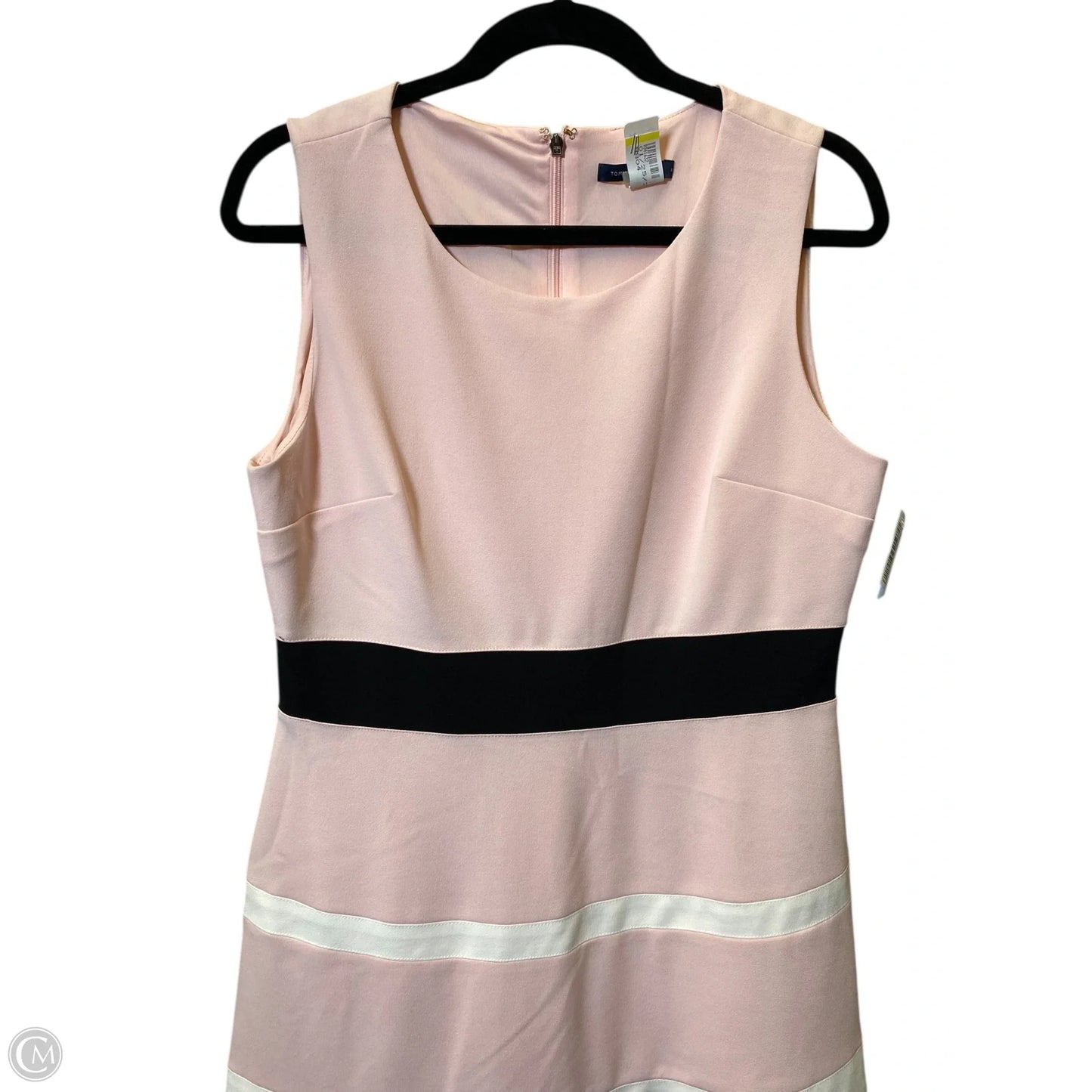 Dress Casual Midi By Tommy Hilfiger In Multi-colored, Size: 12