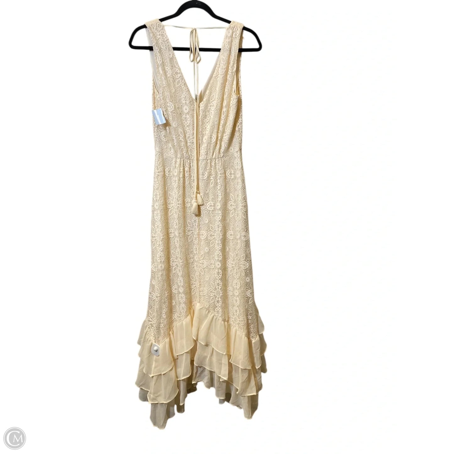 Dress Casual Maxi By Sundance In Cream, Size: M