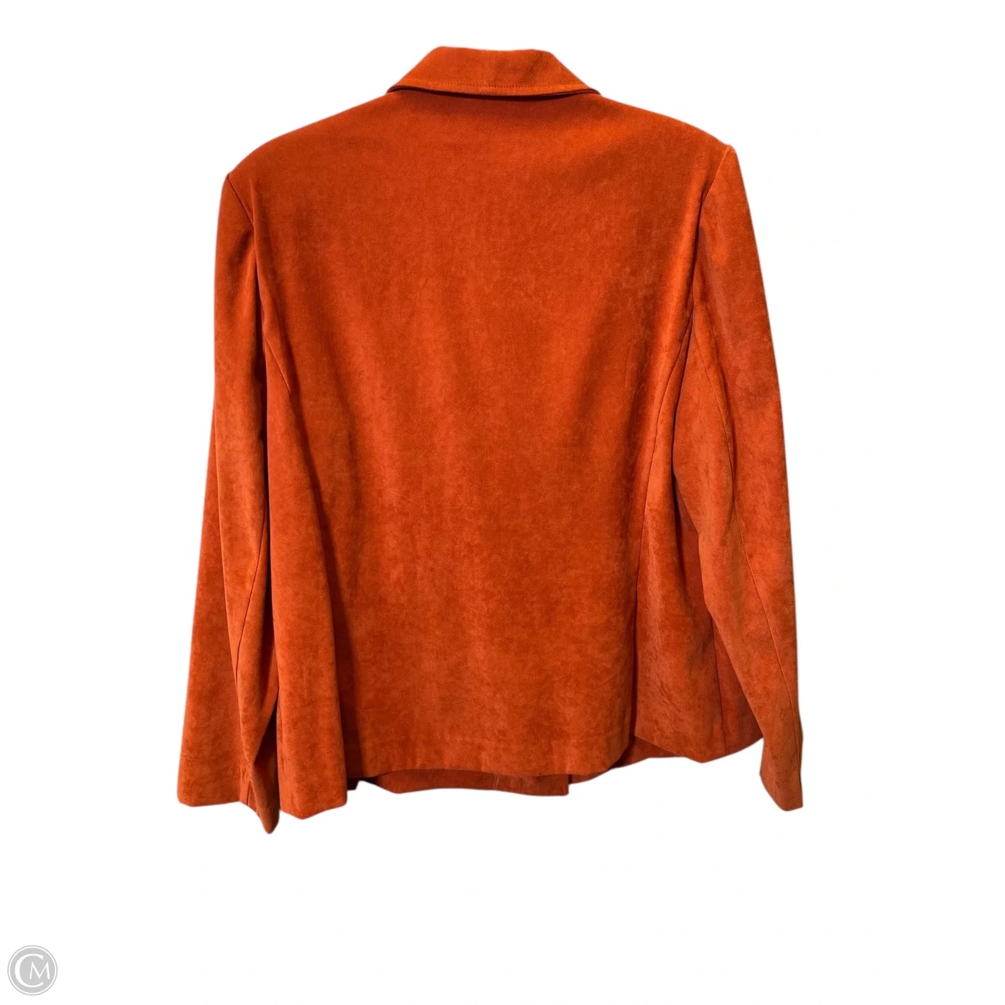 Blazer By Cato In Orange, Size: Xl