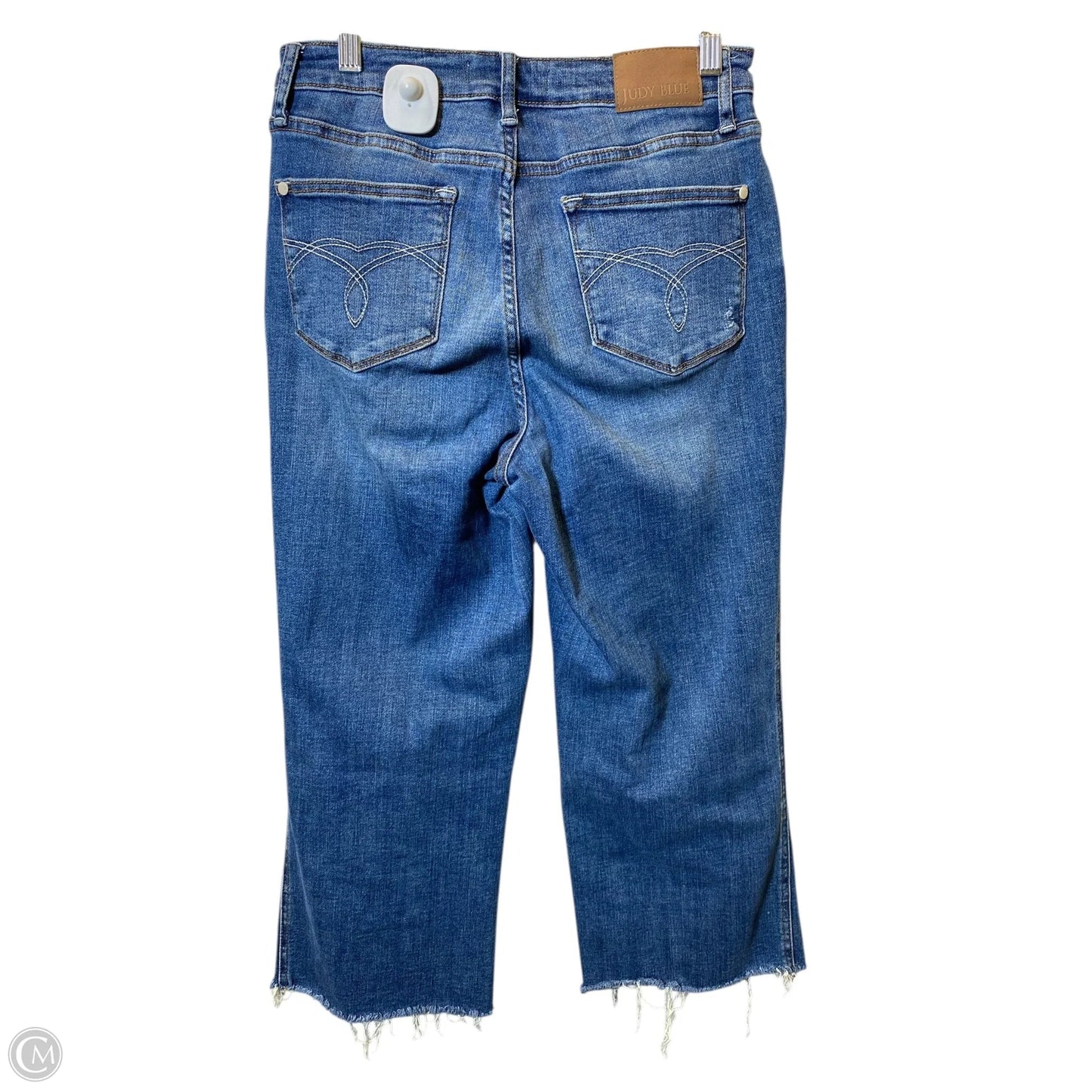 Jeans Wide Leg By Judy Blue In Blue Denim, Size: 8