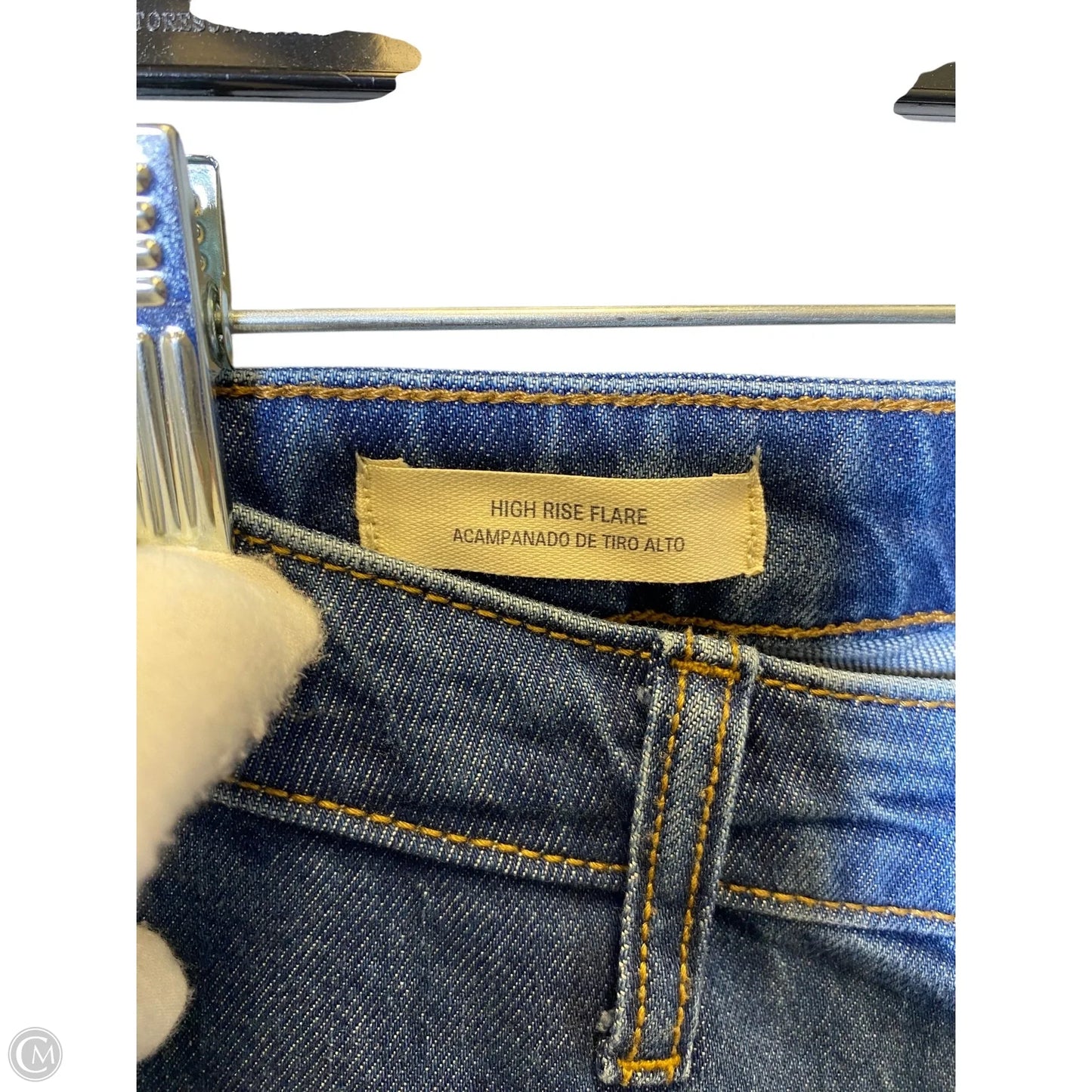 Jeans Boot Cut By Universal Thread In Blue Denim, Size: 4