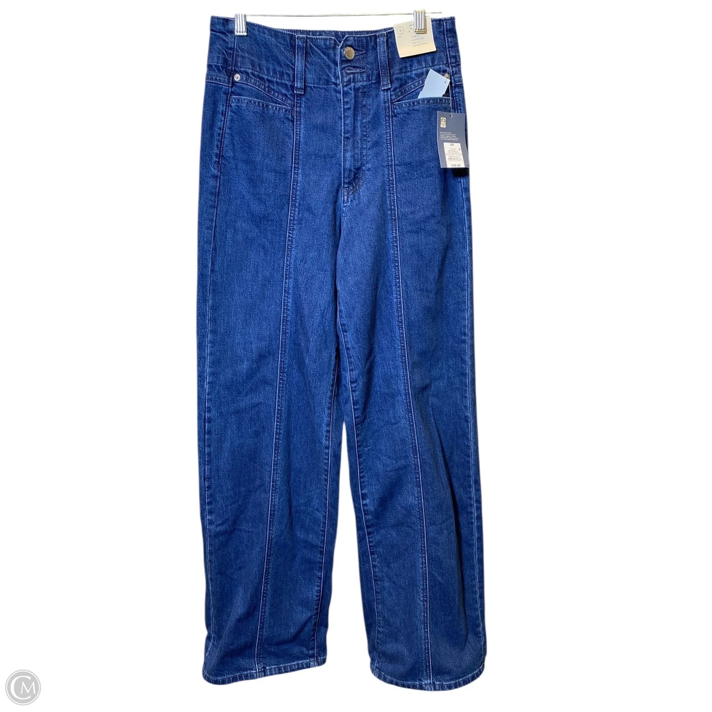 Jeans Wide Leg By Universal Thread In Blue Denim, Size: 6