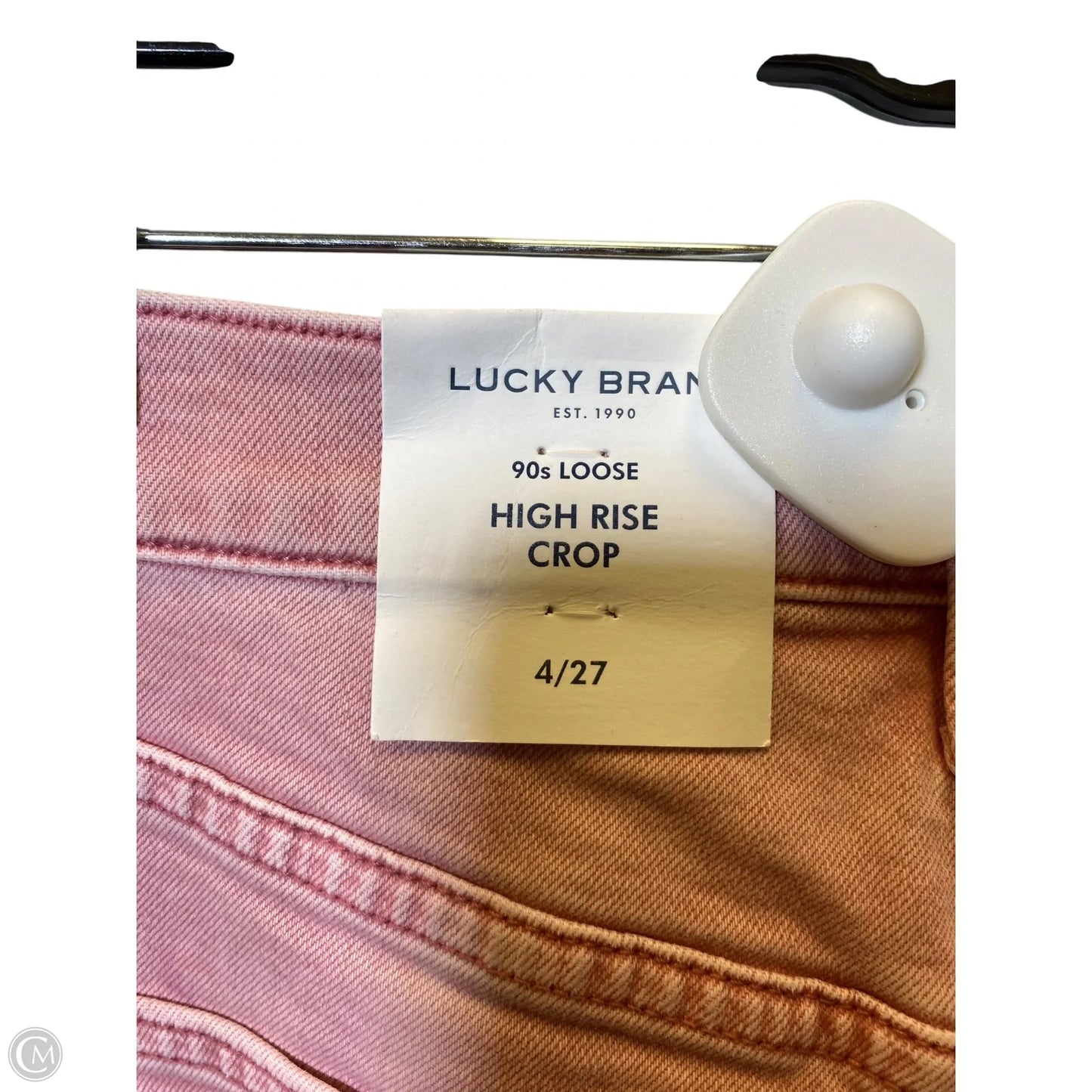 Pants Cropped By Lucky Brand In Pink, Size: 4