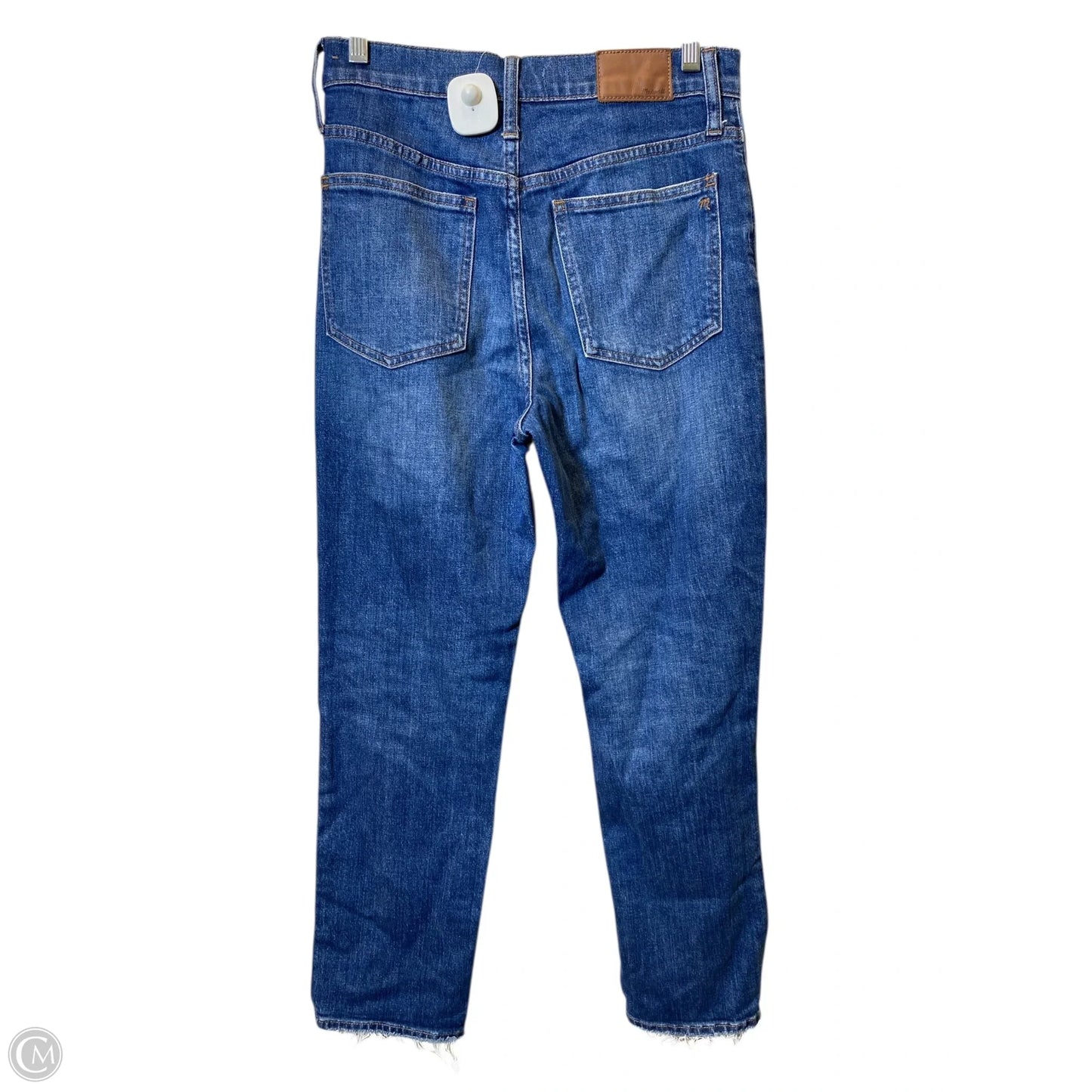 Jeans Cropped By Madewell In Blue Denim, Size: 26