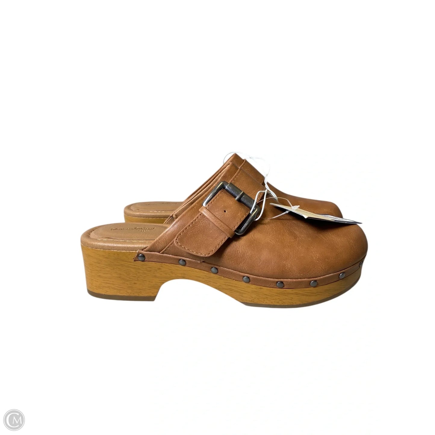 Shoes Heels Block By Universal Thread In Brown, Size: 8.5