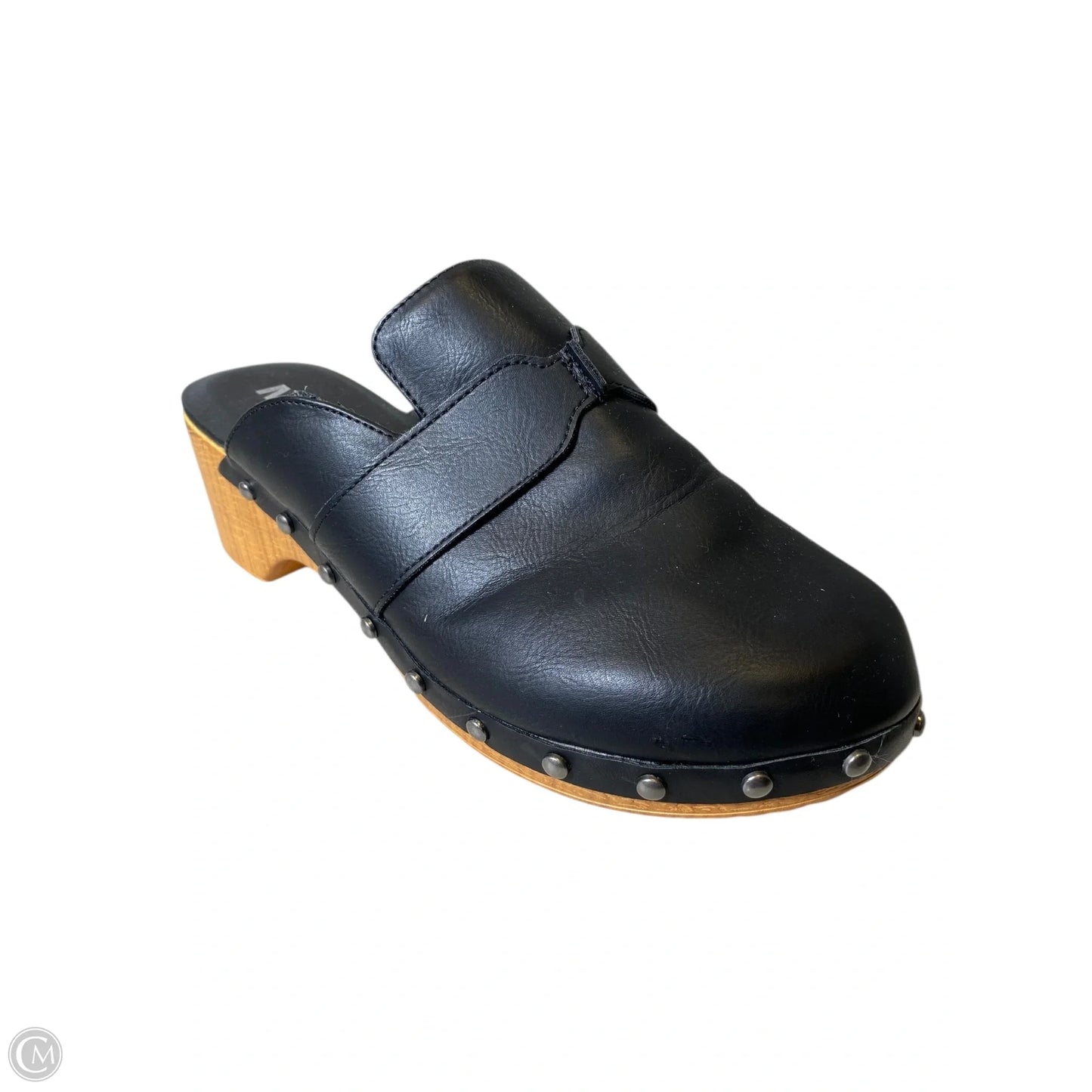 Shoes Heels Block By Mia In Black, Size: 9