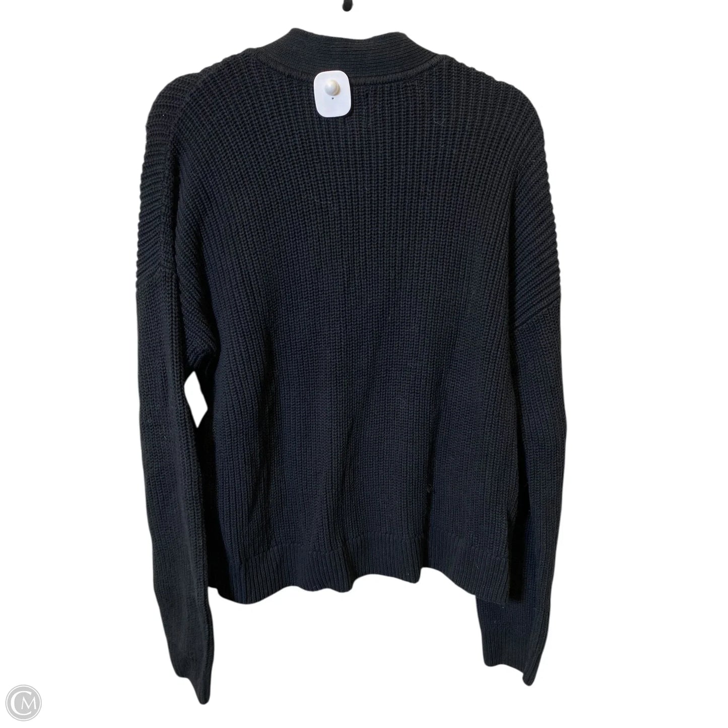 Sweater Cardigan By Gap In Black, Size: Xxl