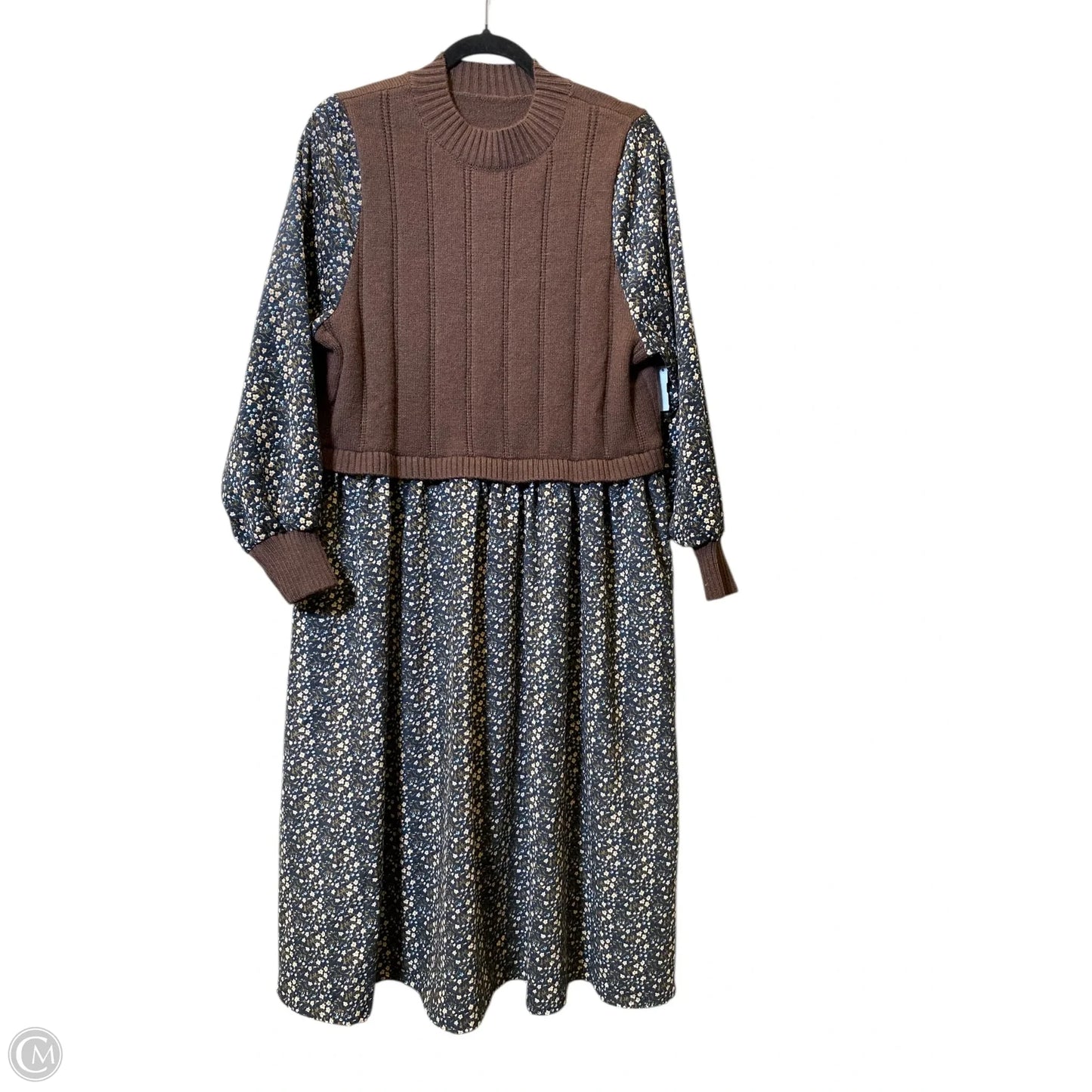 Dress Casual Maxi By Emery Rose In Multi-colored, Size: L