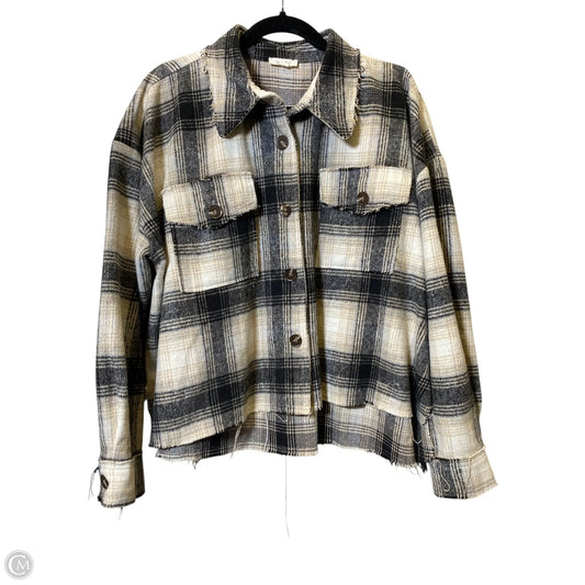 Jacket Other By La Miel In Plaid Pattern, Size: L