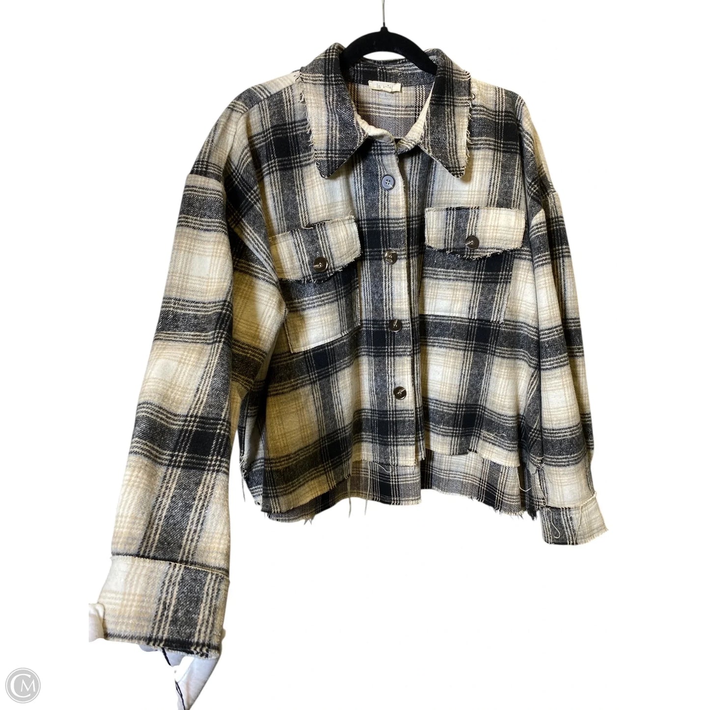 Jacket Other By La Miel In Plaid Pattern, Size: L